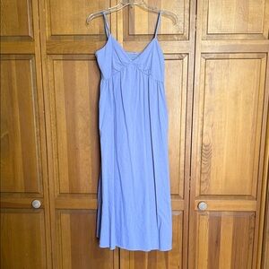 Lavender Sleeveless Midi Dress